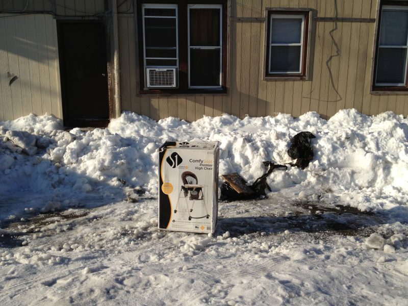 Illustration for article titled A spotter's guide to saving your dug out parking spot in the Snowpocalypse that is Paterson, NJ.